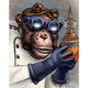 Illustration for article titled Portraits From the Steampunk Planet of the Apes